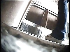 6 movies - Regrettable gals recorded relieving themselves in a private bathroom Part 3