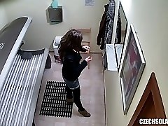 15 movies - Hidden Cam Young Girl is Emotive say no to Pussy in Solarium