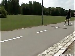 15 movies - Gorgeous Blonde Takes Cash for Public Fuck