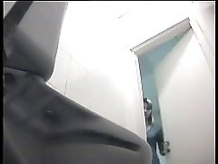 6 movies - Curious observer films women in a warehouse’s women’s restroom Part 1