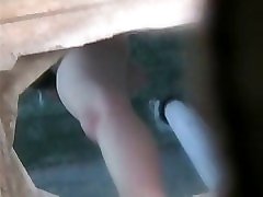 12 movies - Seaside stunner captured peeing in a toilet with a sneaky recorder Part 2