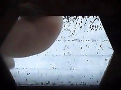 6 movies - F captures ladies peeing in a countryside communal toilet Part 2