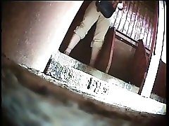 6 movies - Young and older gals recorded in a shared bathroom Part 3