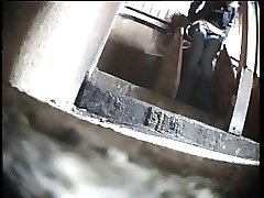 6 movies - Ladies captured peeing in exposed cubicles of a communal toilet Part 2