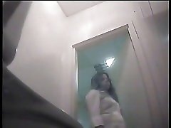 12 movies - Watcher captures ladies peeing in a warehouse toilet Part 2