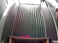 15 movies - Czech Pool Blonde MILF in Shower