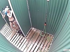 15 movies - Czech Pool Blonde MILF in Shower
